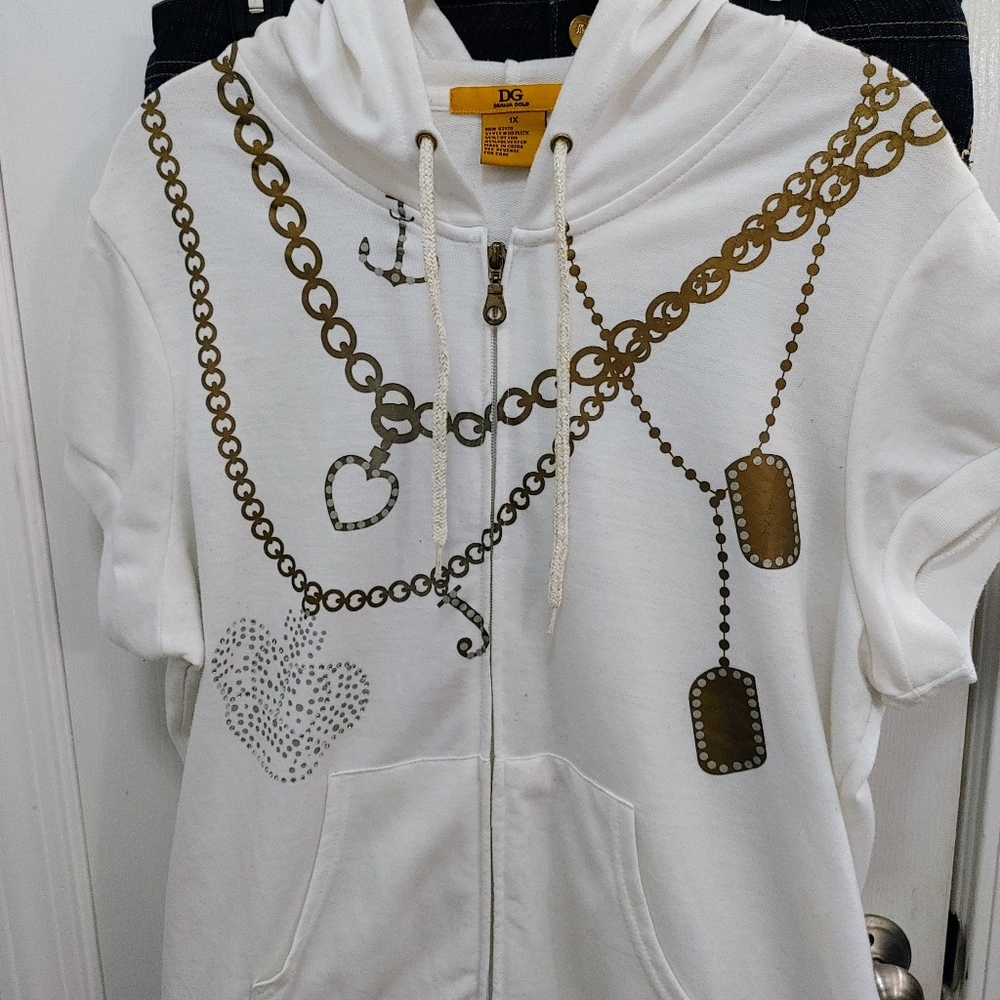 COOL MATCHING "DG" SS HOODIE